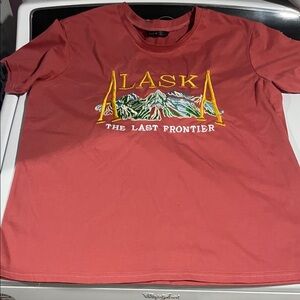 Alaska Graphic Red T-Shirt